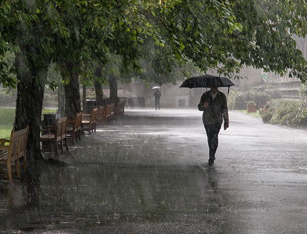 Downpour in Dublin