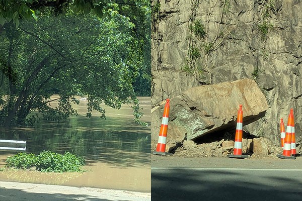 road damage