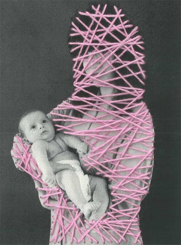 a woman holding a baby