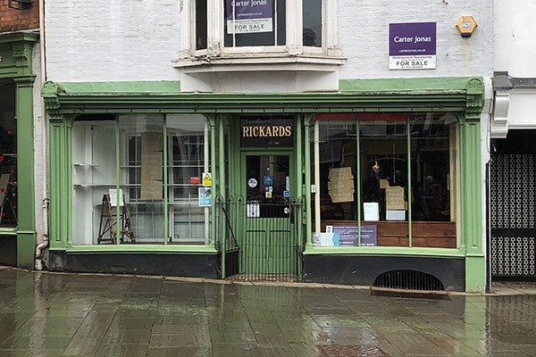 Rickards of Ludlow storefront