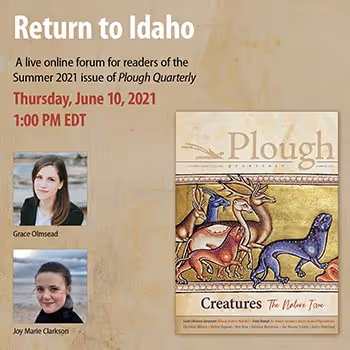 Live Forum: Return to Idaho
