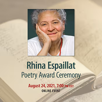 Rhina Espaillat Poetry Award Ceremony