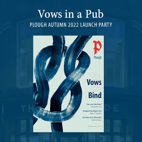 Vows in a Pub: Autumn 2022 Issue Launch Party