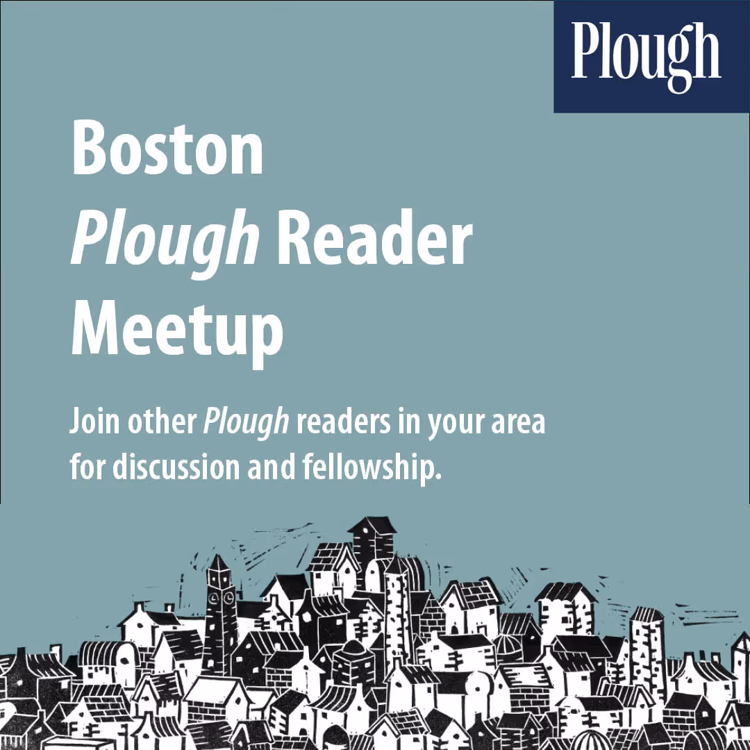 Boston Plough Reader Meetup