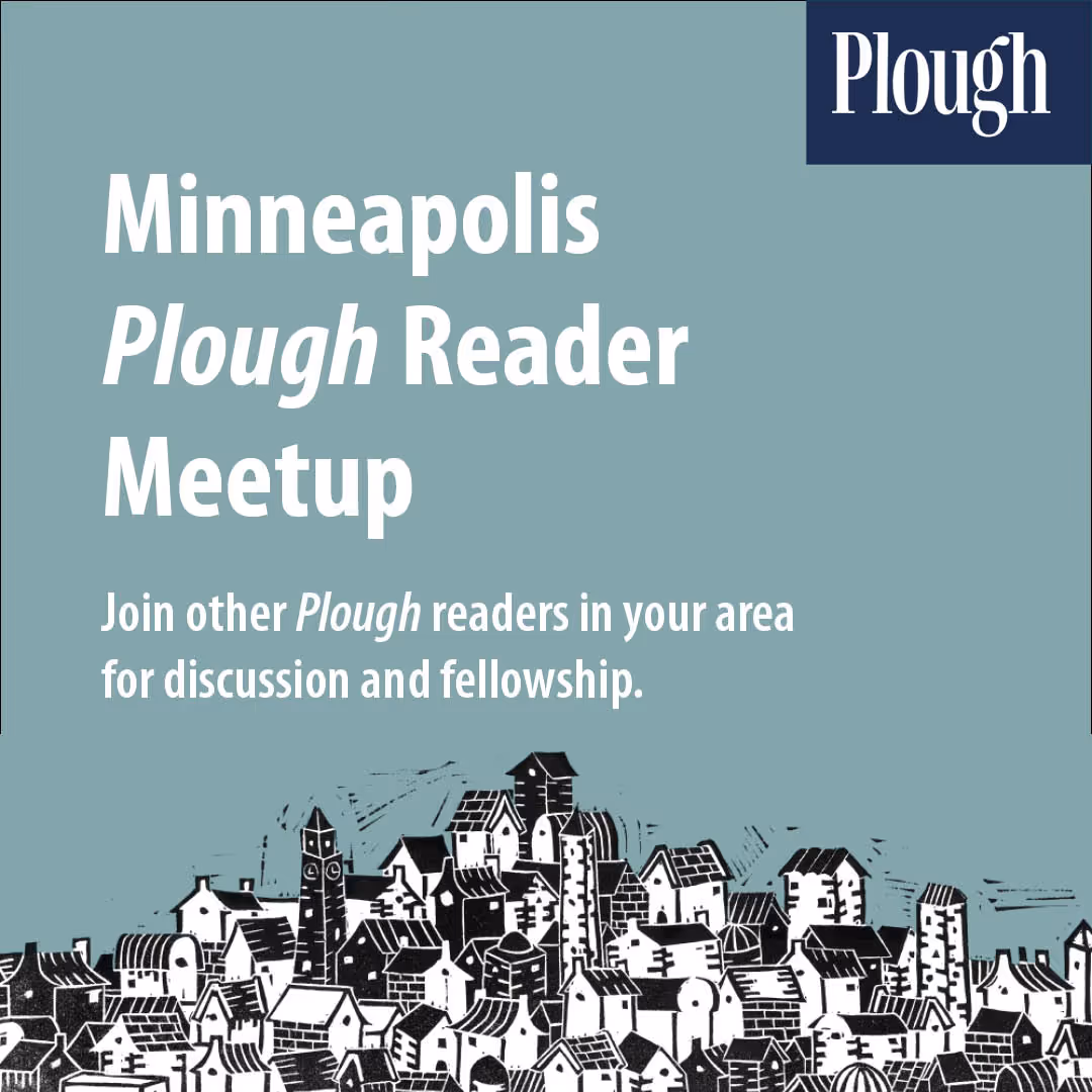Minneapolis Plough Reader Meetup