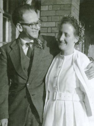 Josef and Ruth's wedding day