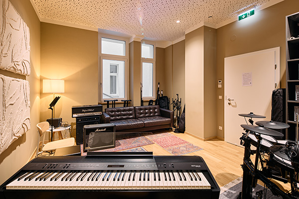 Musikproberaum