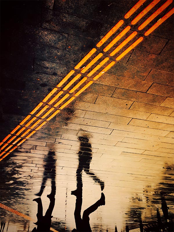 people walking