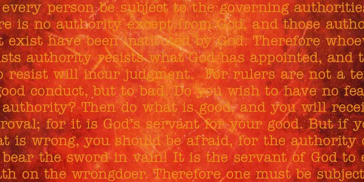 Text background with an orange-red grunge texture showing faint, partially visible script text.