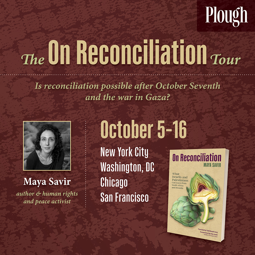 On Reconciliation Book Tour