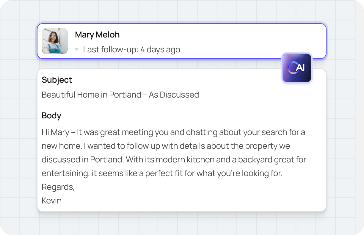 Intelligent follow-ups