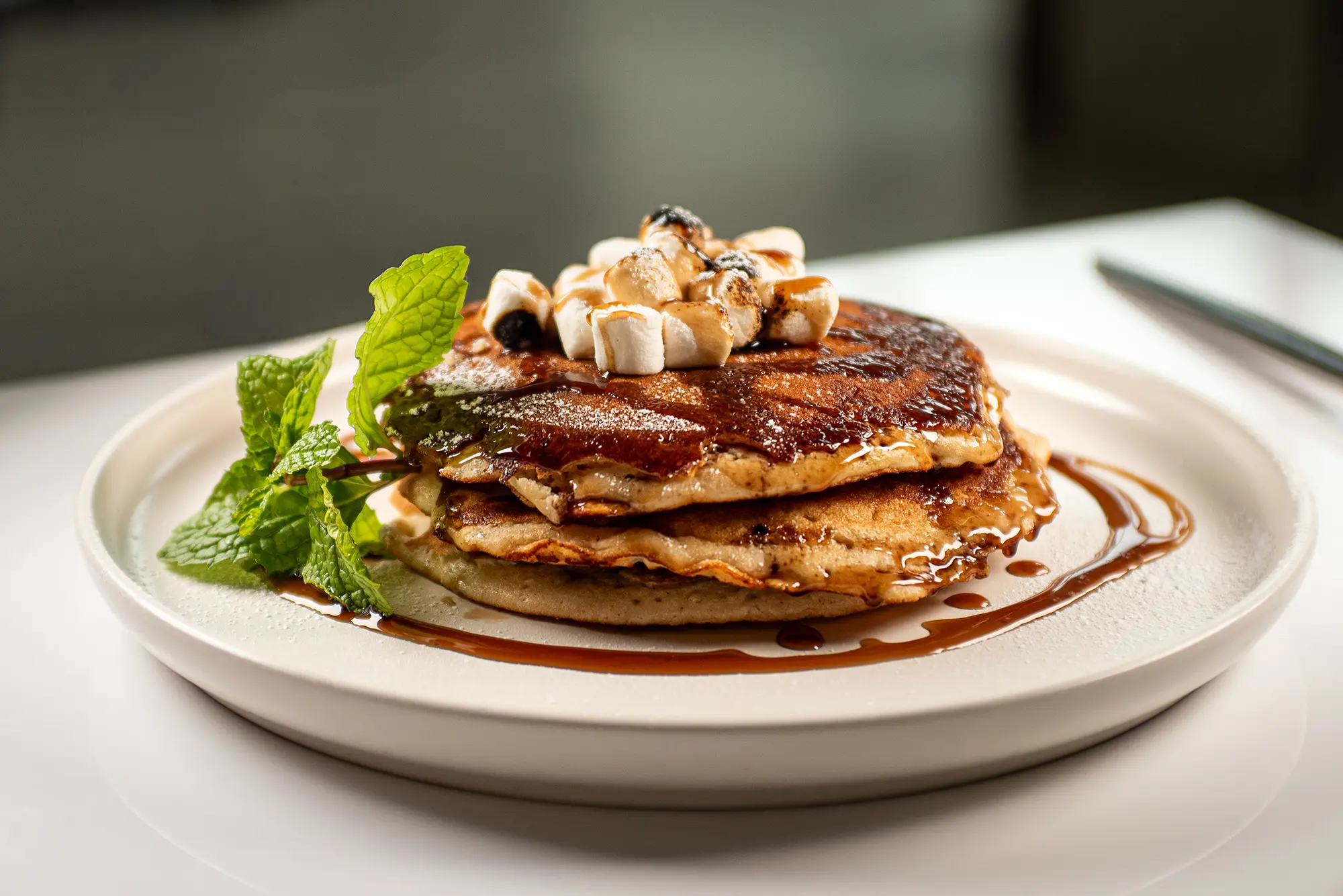 Campfire S_mores Pancakes — Pappardello Restaurant