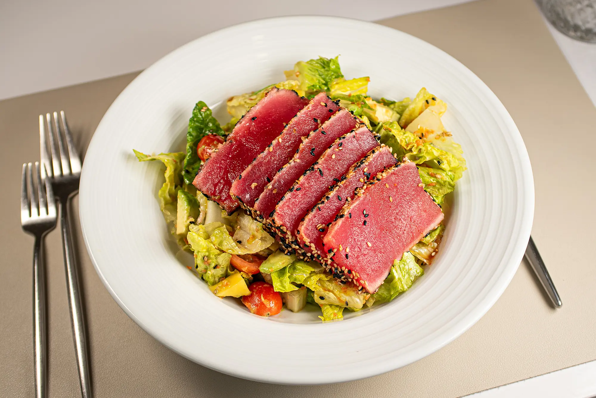 Seared Tuna Salad — Pappardello Restaurant