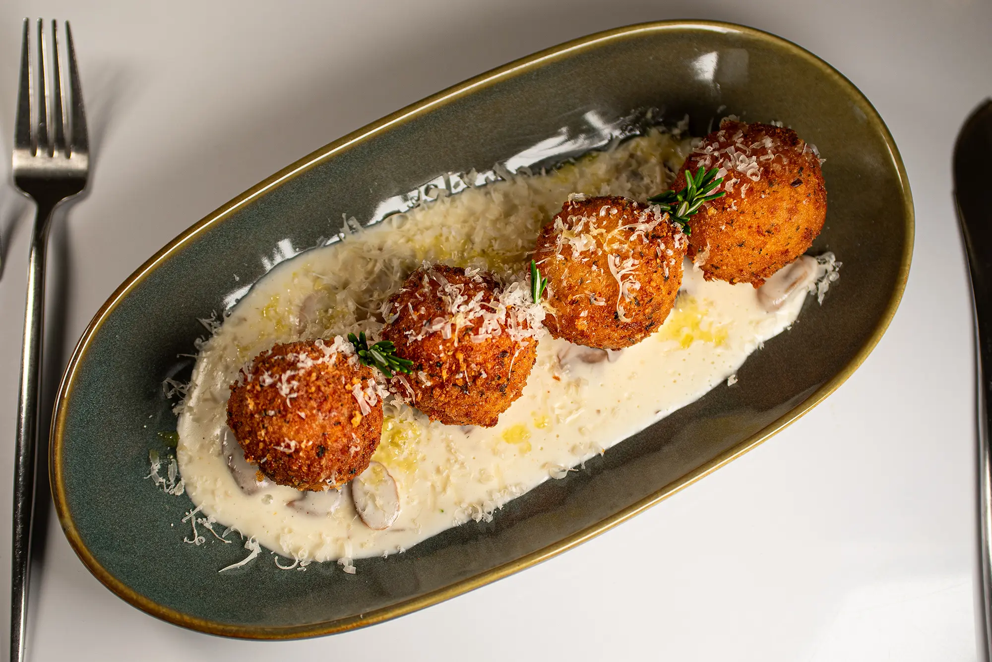 Mac & Cheese Balls — Pappardello Restaurant