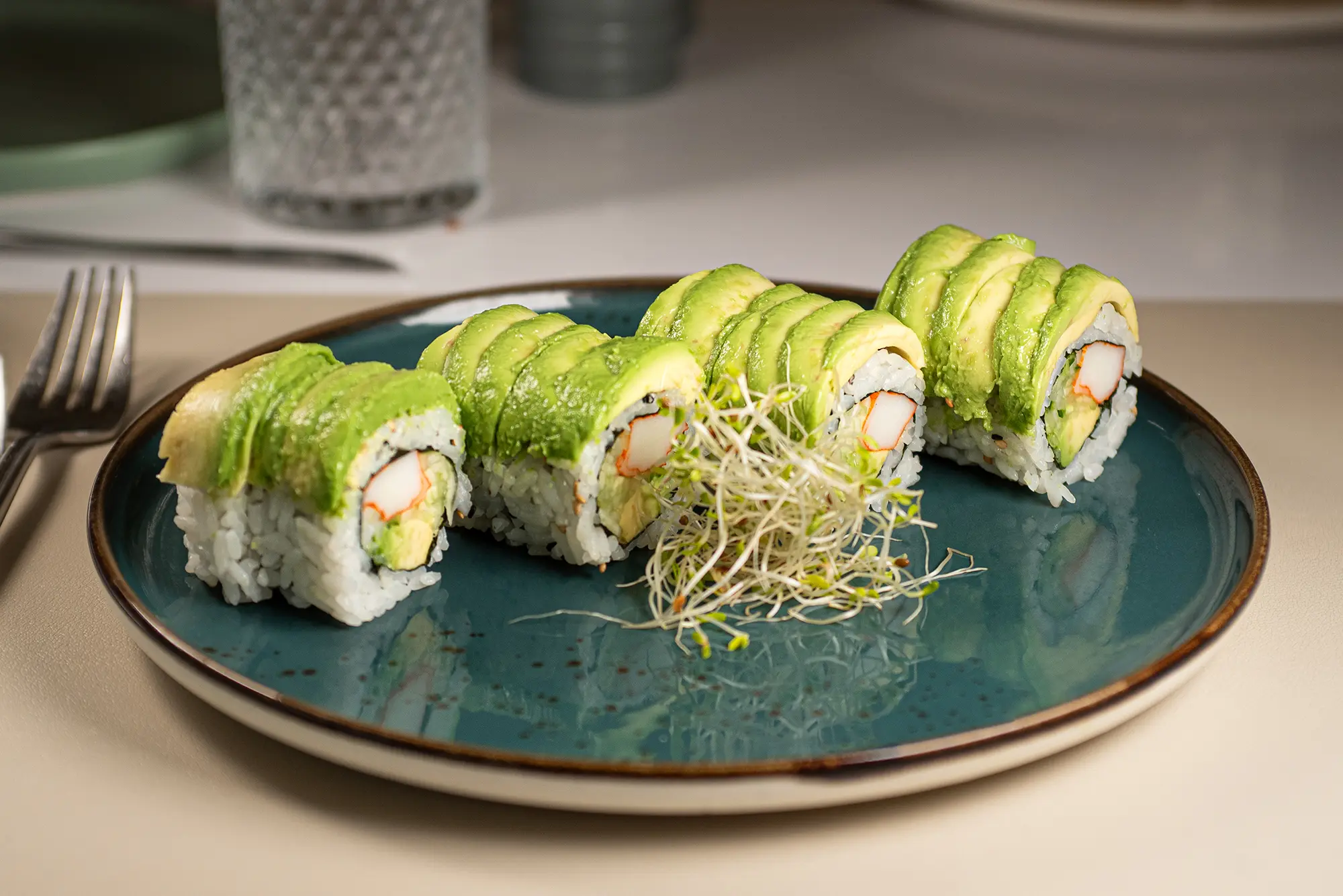 Sushi Dragon Roll — Pappardello Restaurant