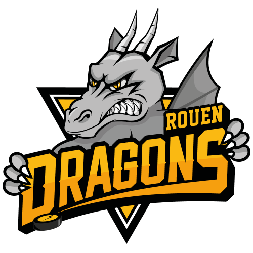 Logo of french icehockey team Rouen Dragons
