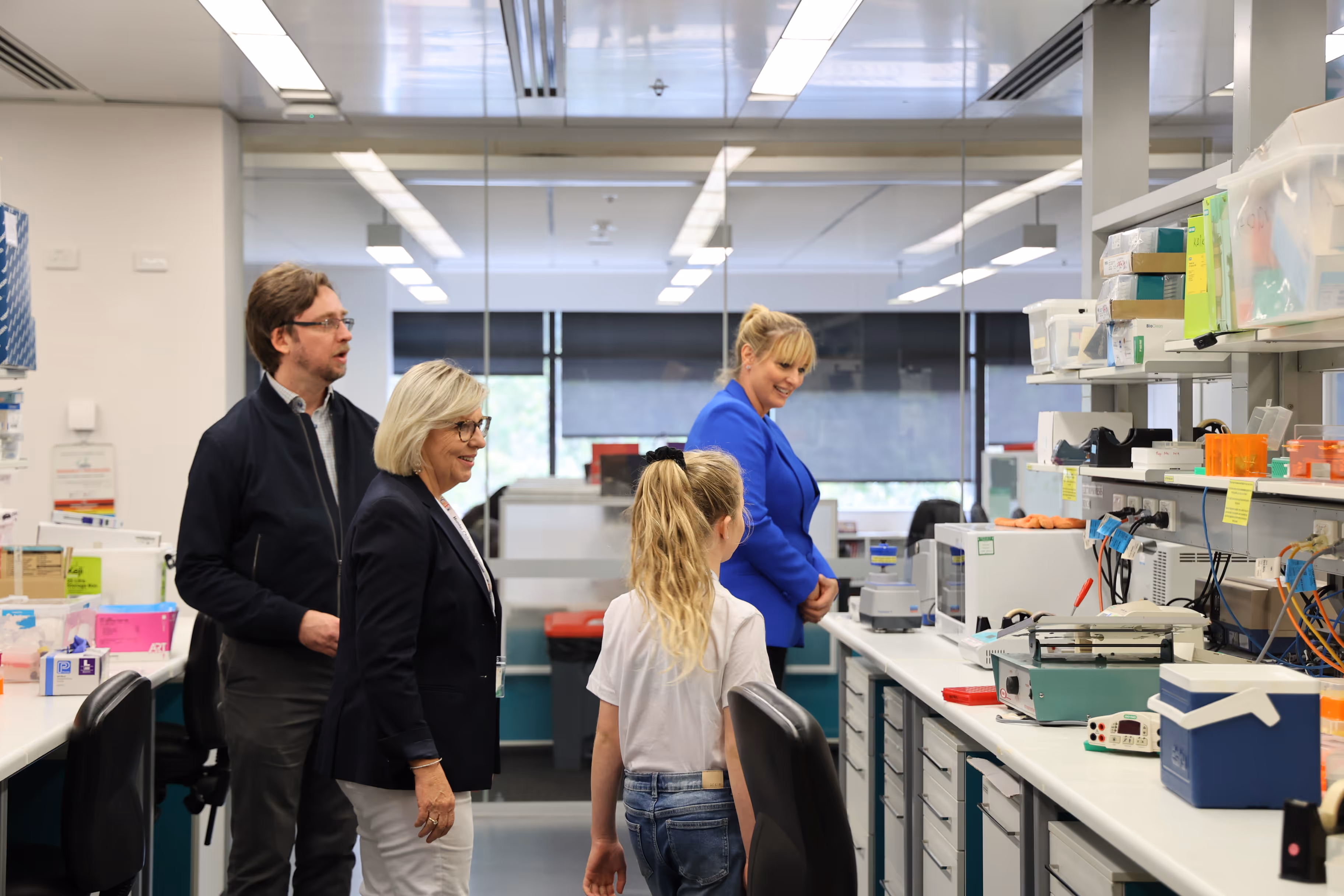 People in a lab