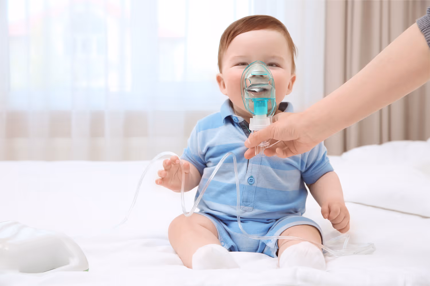Child in hospital 