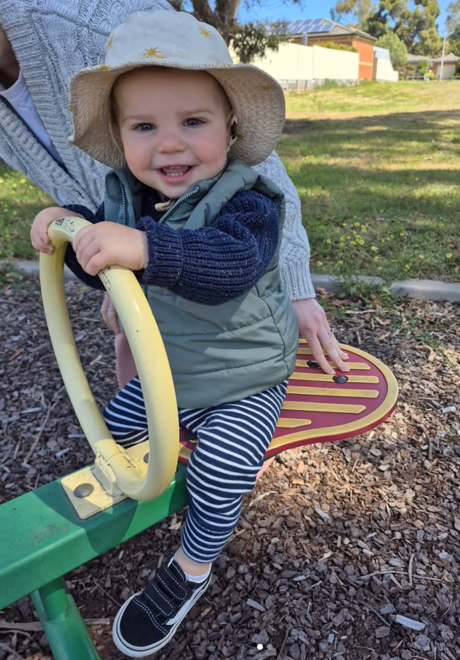 A child playing