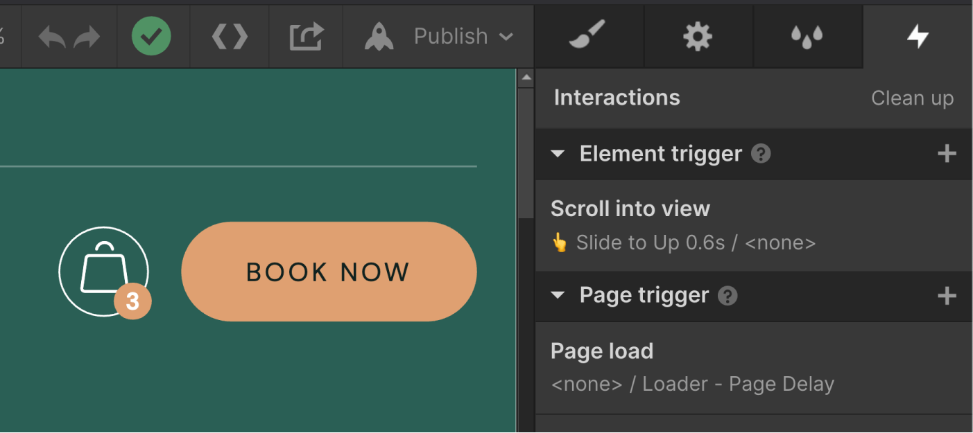 Animations - Doctor Webflow Template
