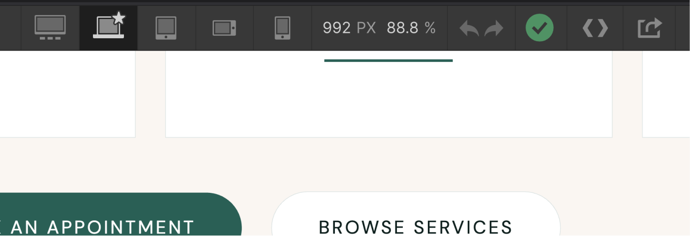 Responsive Design - Doctor Webflow Template