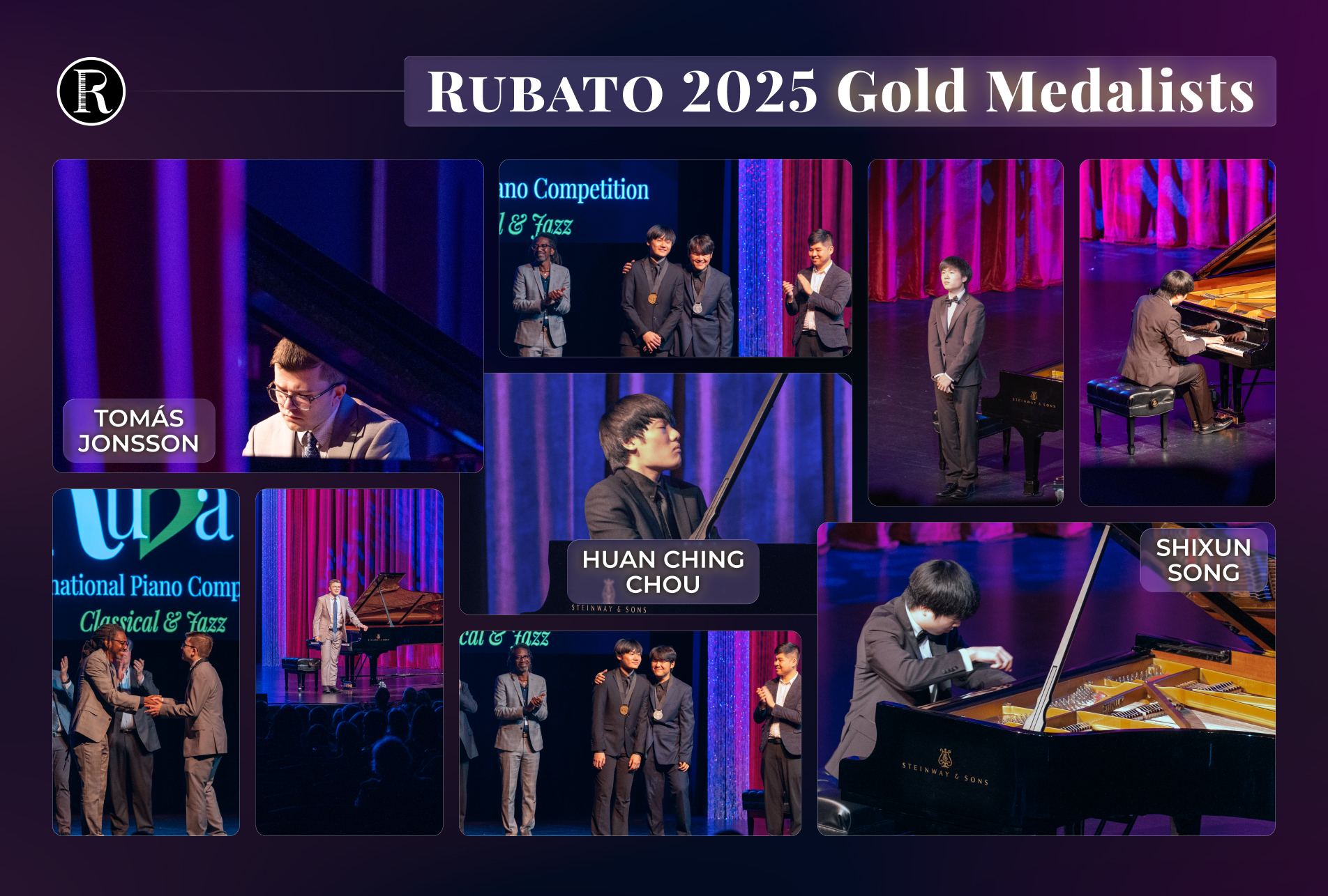 An Evening with the Rubato Gold Medalists, August 13, 2026 at Oxford Performing Arts Center