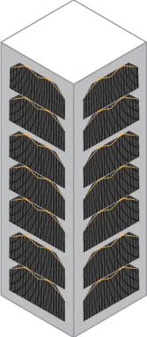 3U CubeSat Solar Panel as a part of Dhruva Space's CubeSat Solar Panels solutions.