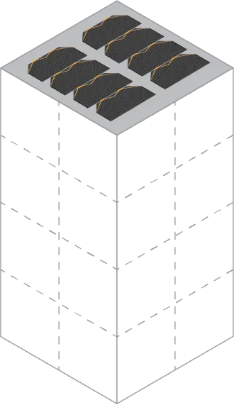 16U CubeSat Solar Panel as a part of Dhruva Space's CubeSat Solar Panels solutions.