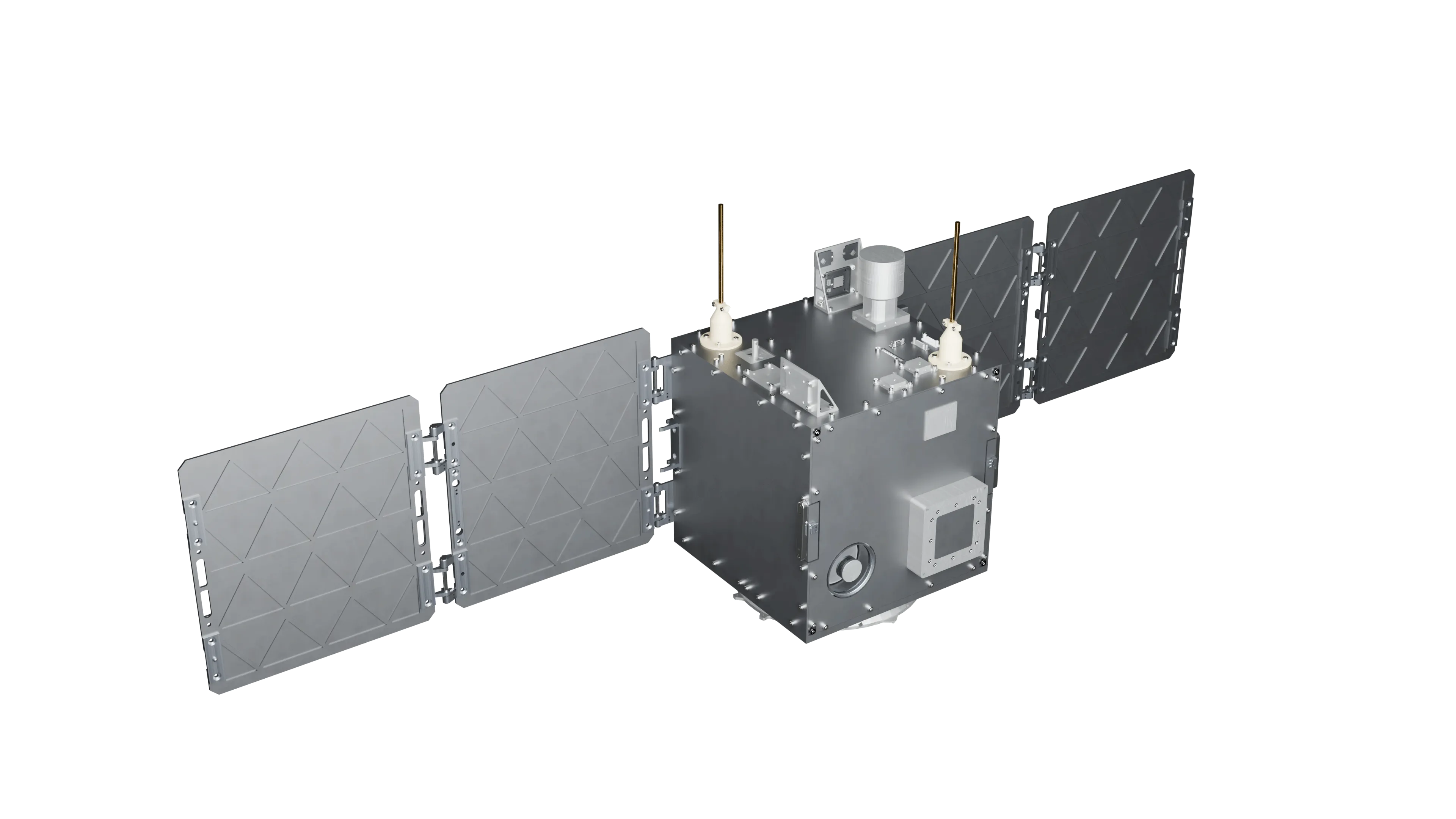 Deployed P-30 NanoSat by Dhruva Space weighing up to 50kg.