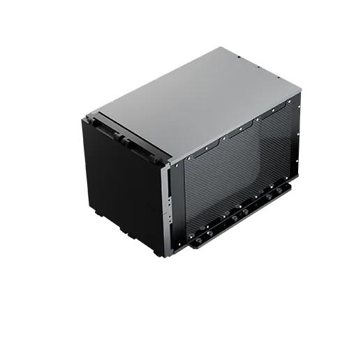 Dhruva Space Orbital Deployer 12U Composite in a stowed state.