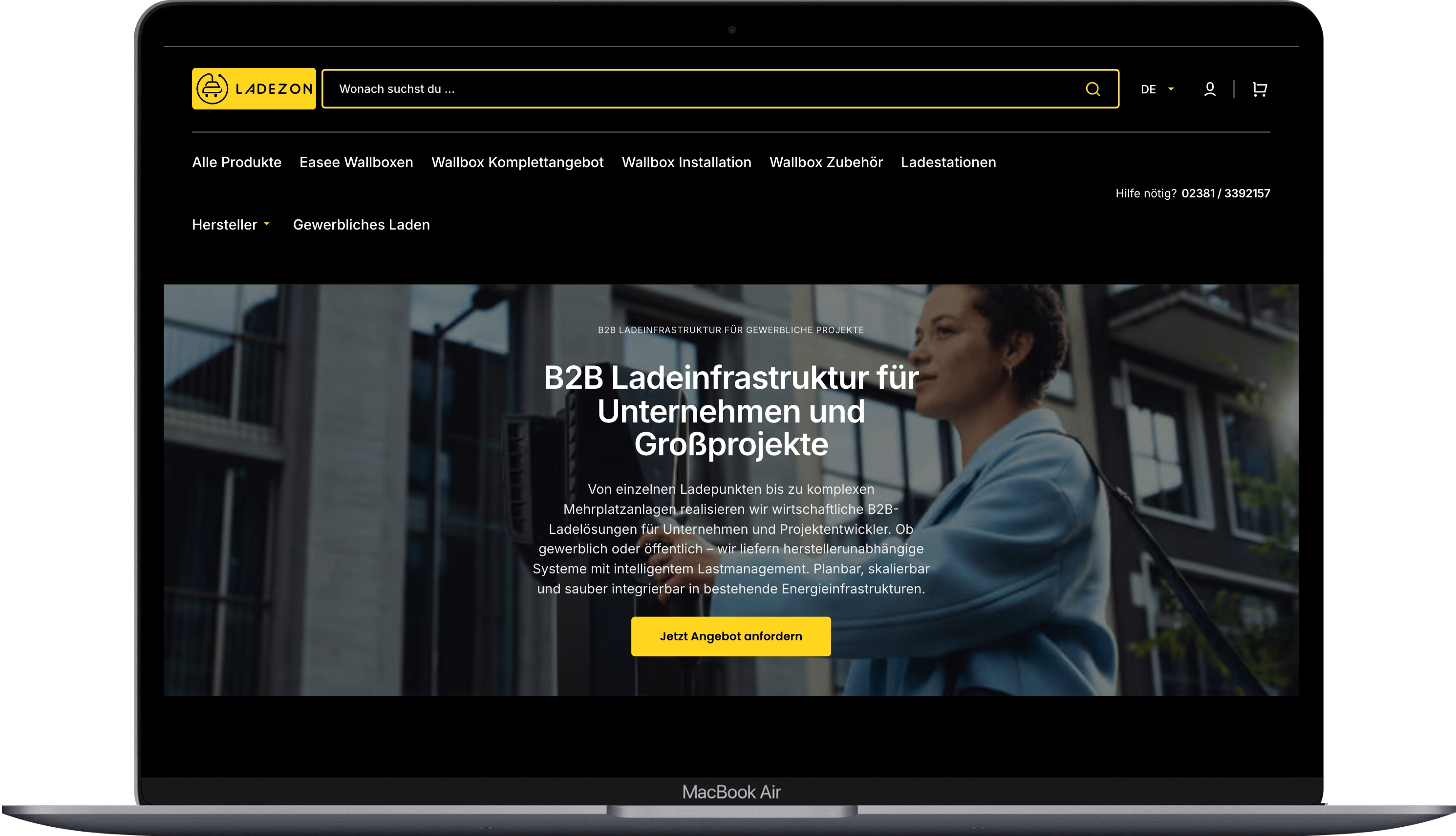 Shopify-SEO & Google Ads für Ladezon: mehr Sichtbarkeit, mehr Anfragen und mehr Umsatz in der Elektromobilität