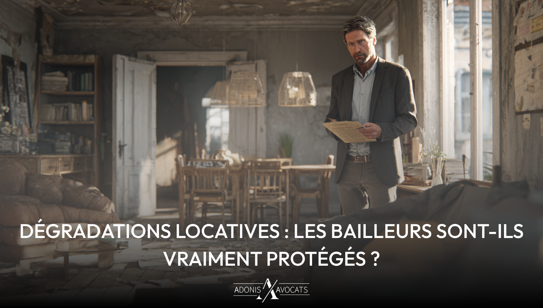 Dégradations du logement : les propriétaires sont-ils vraiment protégés ?