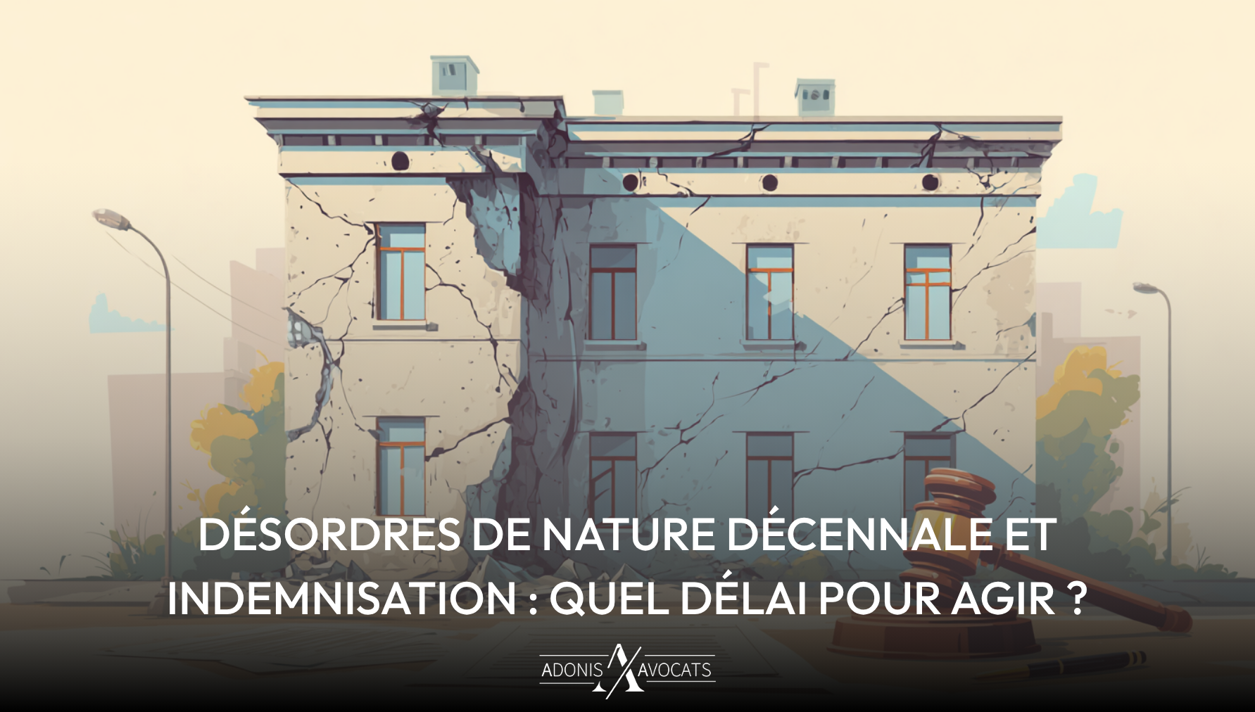 Désordres de nature décennale et indemnisation : quel délai pour agir ?