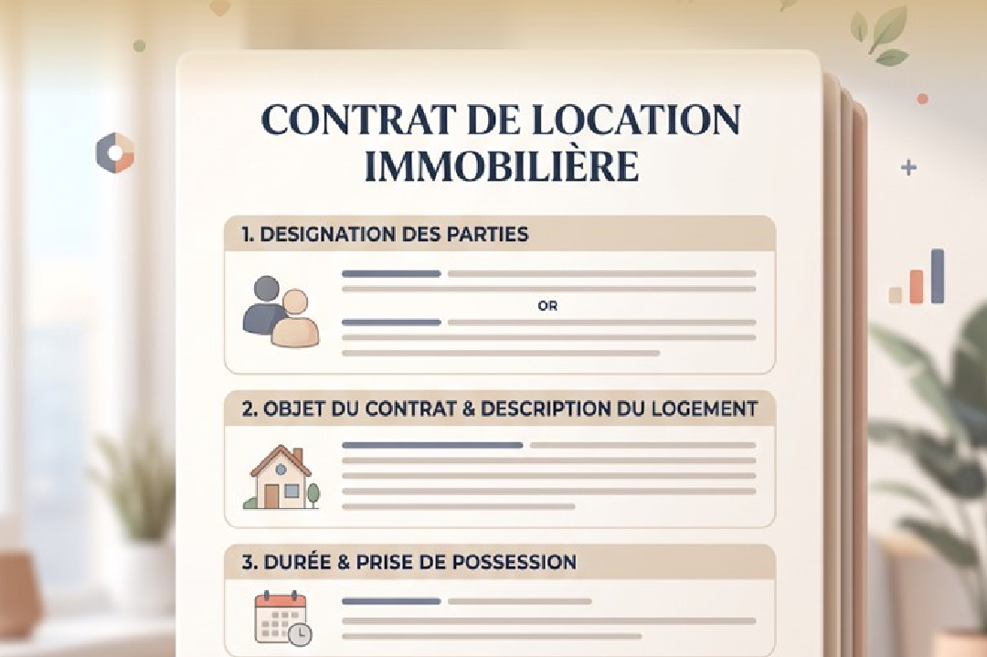 Bail d’habitation : les contrats types évoluent à compter du 01/10 2026