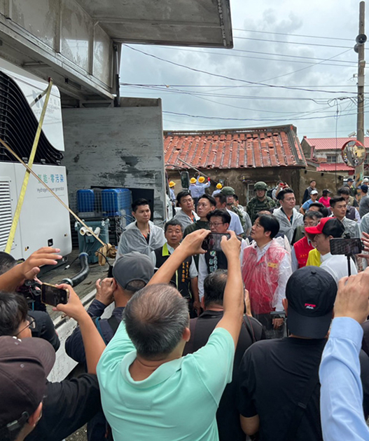 災後供電不只要快，更要淨：威杰氫能發電機支援七股緊急用電