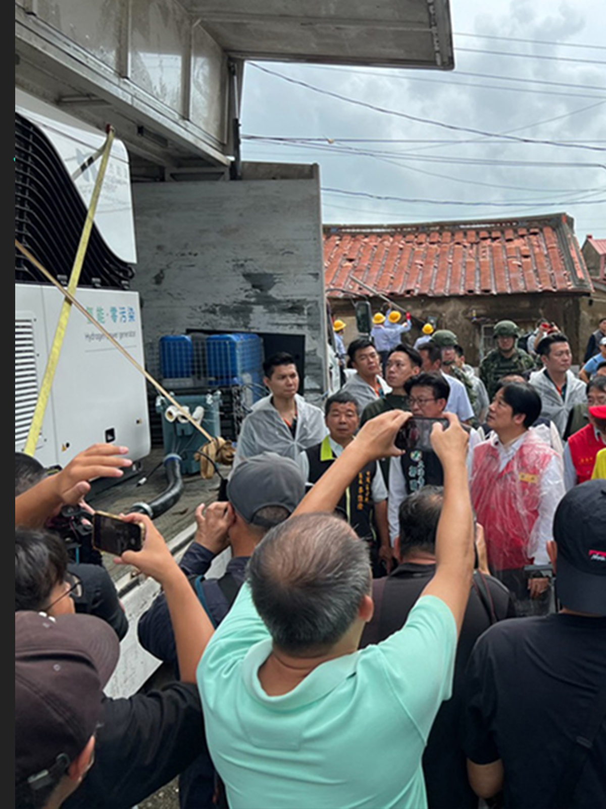 災後供電不只要快，更要淨：威杰氫能發電機支援七股緊急用電