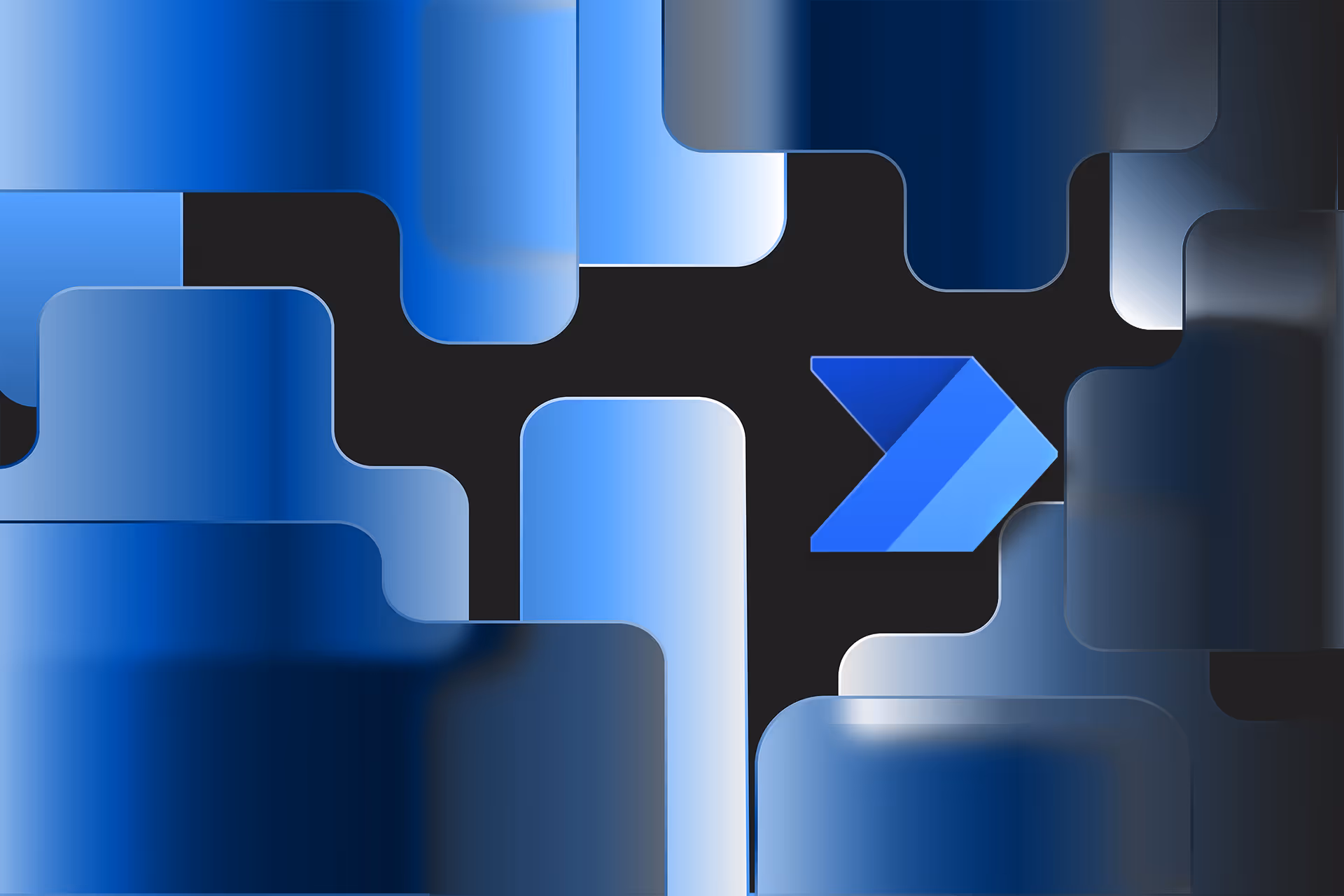 Engineers in a futuristic lab discussing artificial intelligence applications, with a large illuminated graphic of a brain and "AI" prominently displayed.