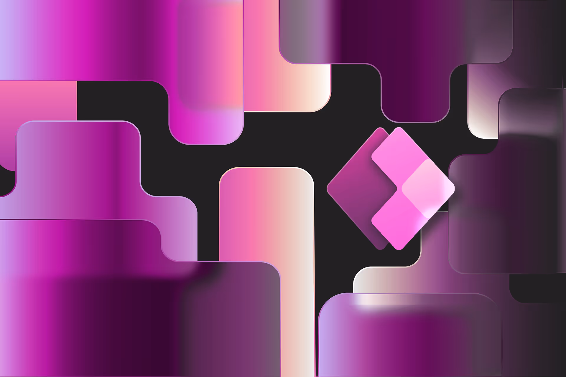 Engineers in a futuristic lab discussing artificial intelligence applications, with a large illuminated graphic of a brain and "AI" prominently displayed.