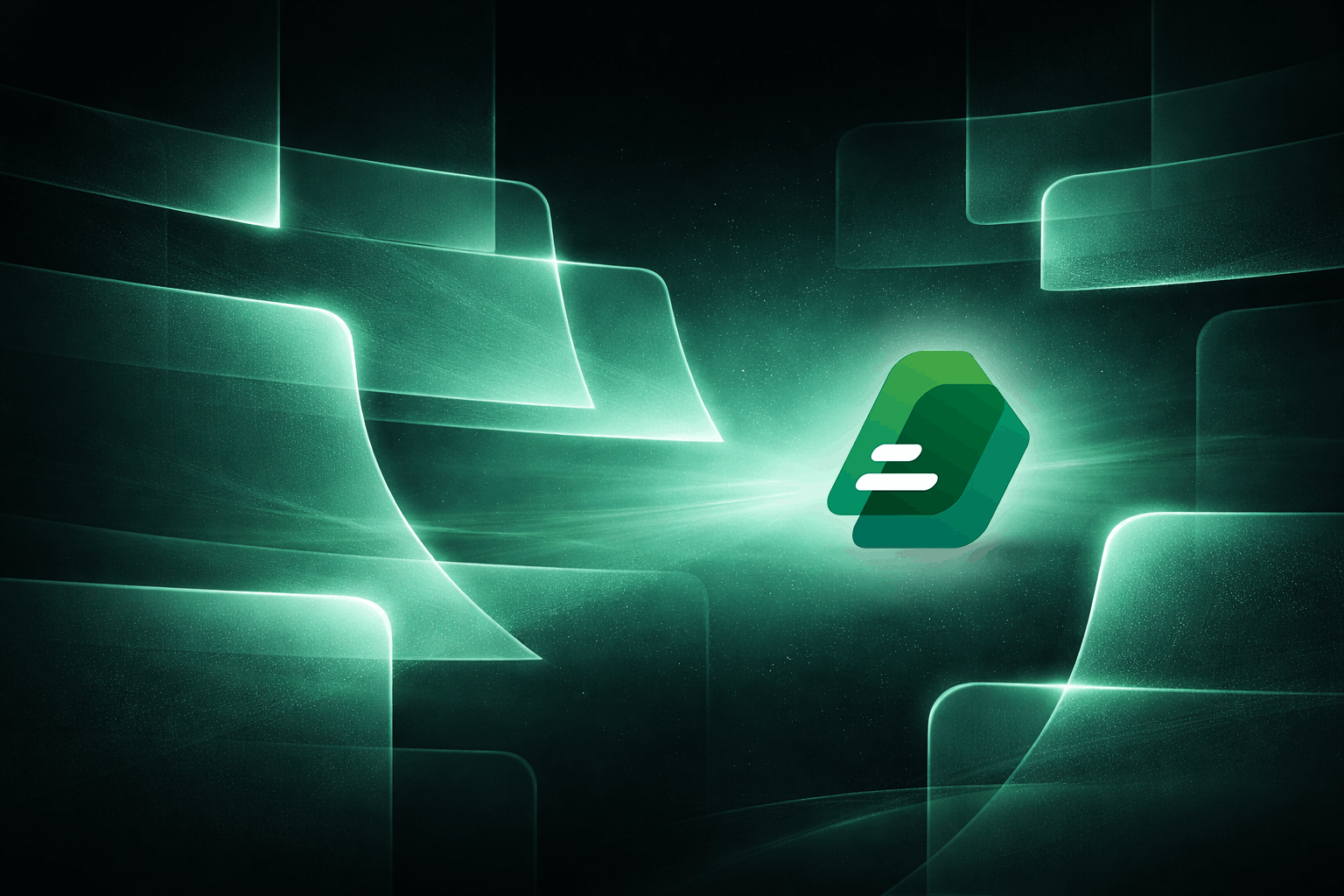 Engineers in a futuristic lab discussing artificial intelligence applications, with a large illuminated graphic of a brain and "AI" prominently displayed.