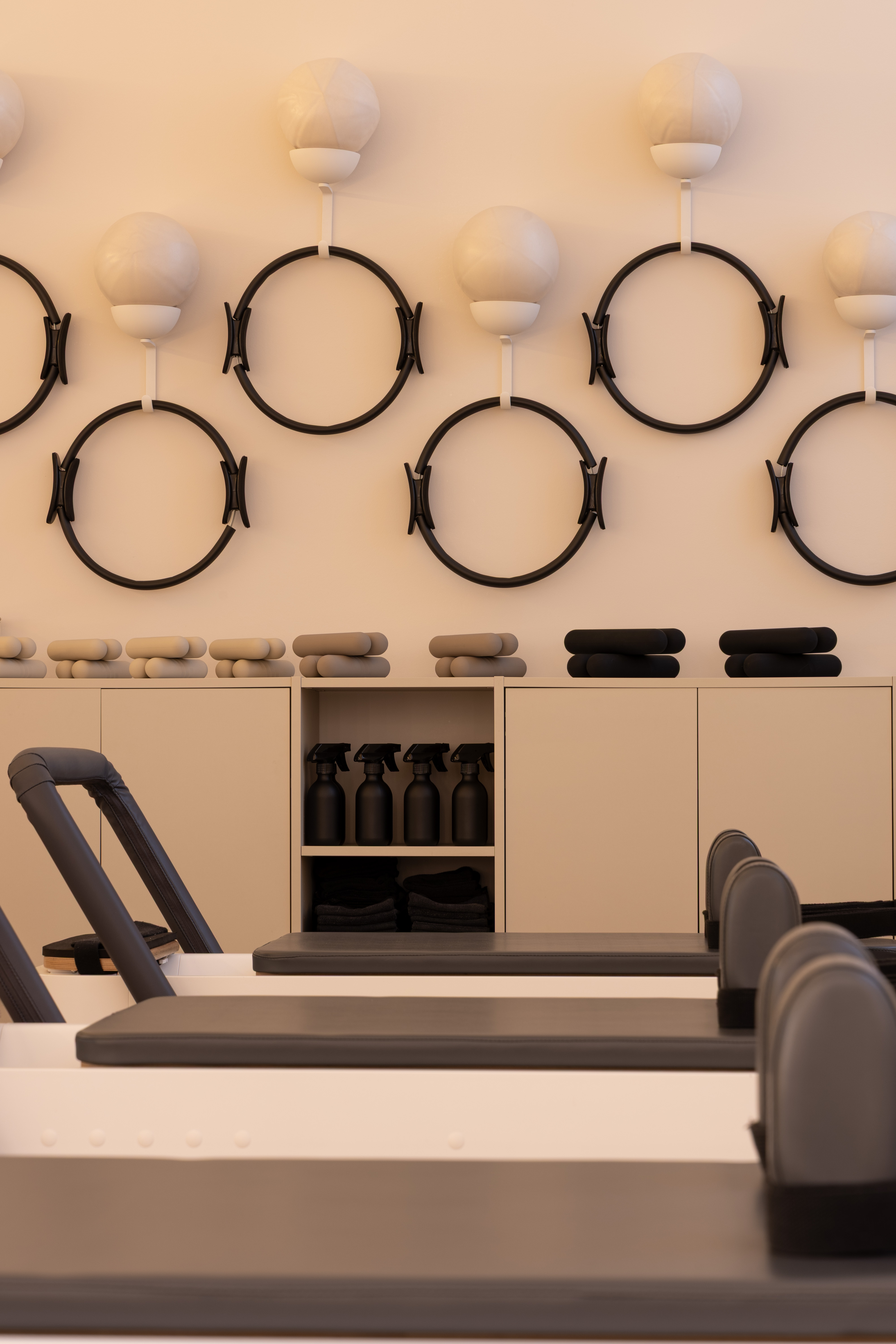 Miloa Logo auf dem Reformer