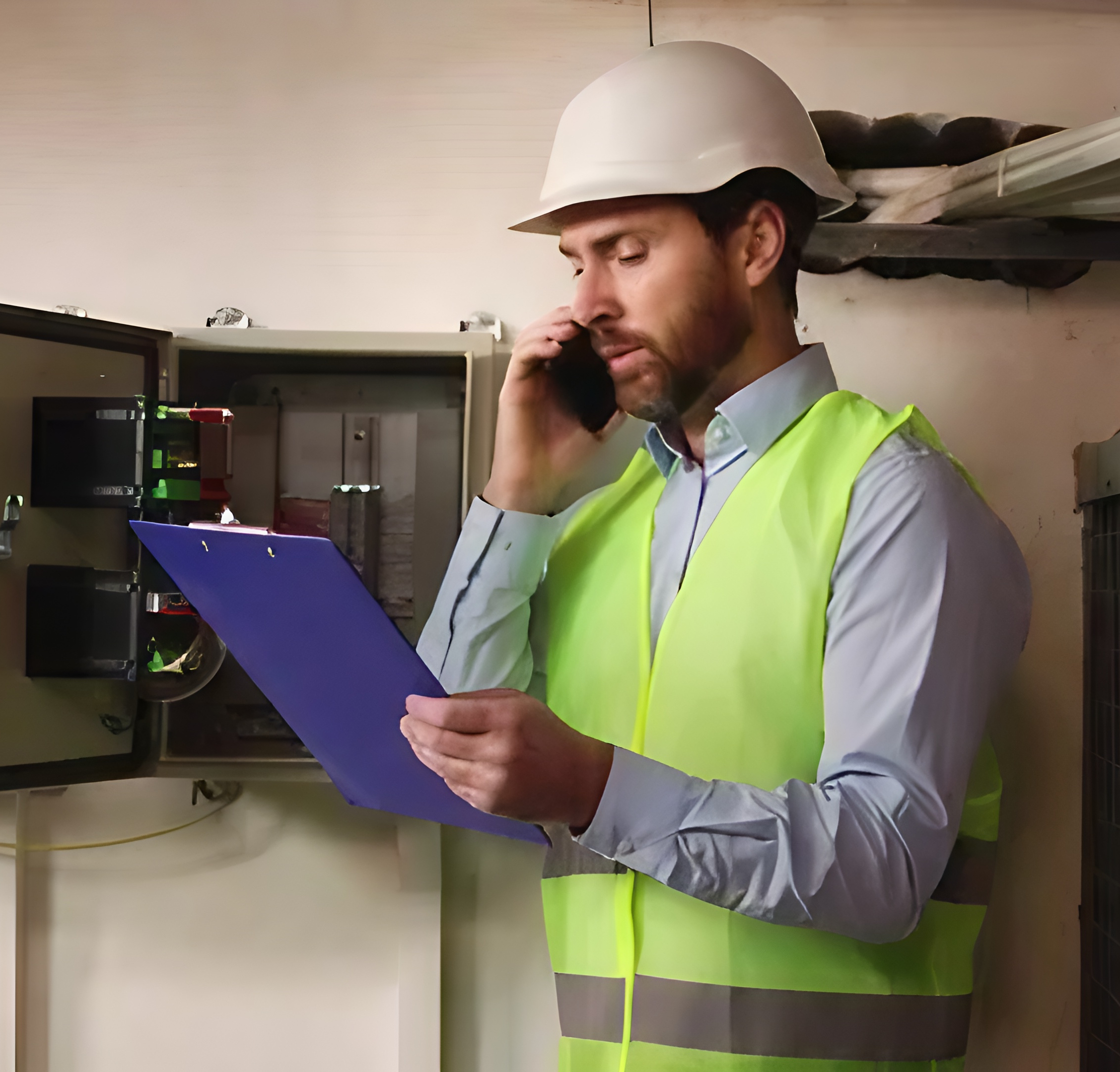 Electrician message contact