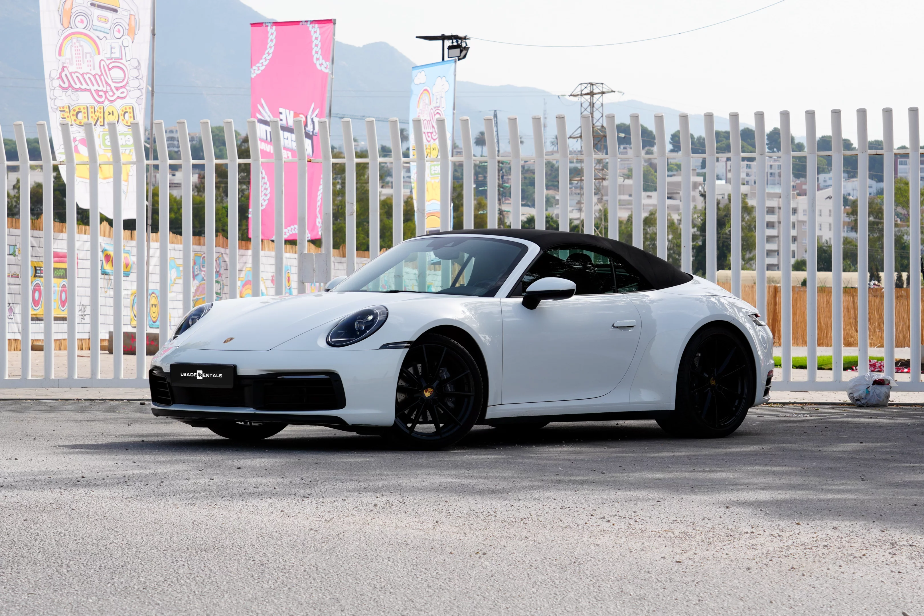 Drive the legendary Porsche 911 Carrera S Cabrio (992) with Leader Rentals. This open-top icon features a 450 hp twin-turbo flat-six, hitting 0–100 km/h in just 3.9 seconds. With razor-sharp handling, a sleek modern design, and the freedom of a retractable soft top, it’s the perfect mix of performance and lifestyle. Ideal for scenic coastal drives, luxury escapes, or unforgettable moments across Europe.