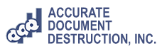 accurate document destruction logo