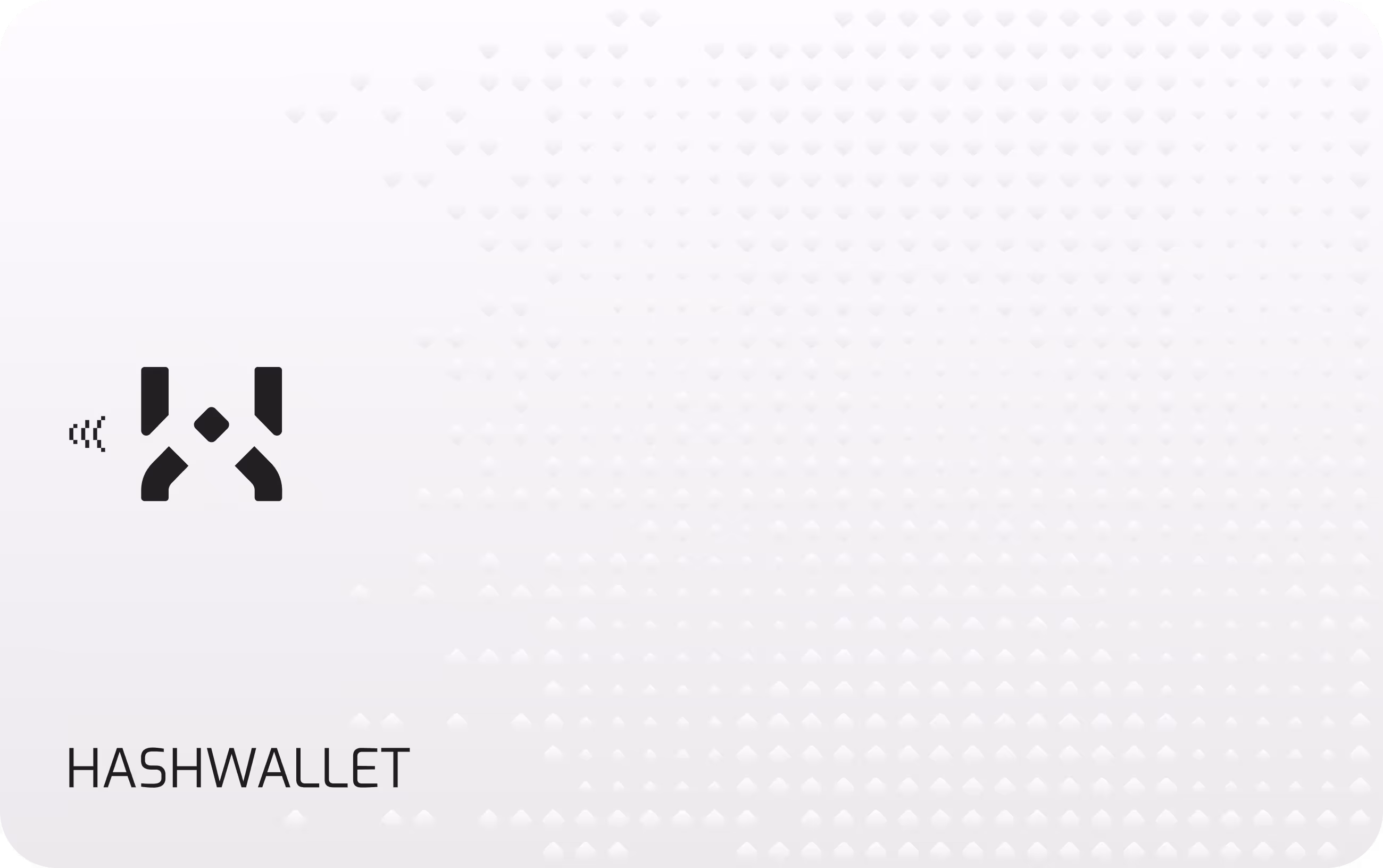 Hashwallet Card