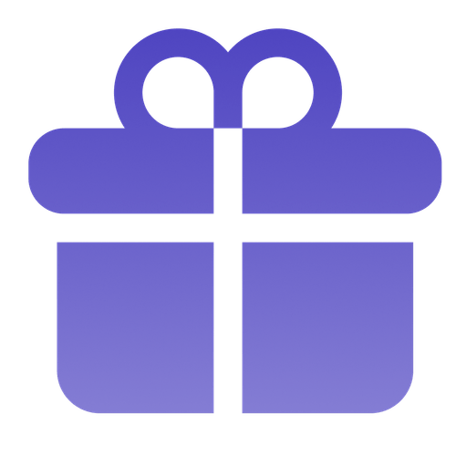 Sweepstakes and audience contests present icon