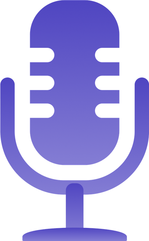 Entertainment microphone icon