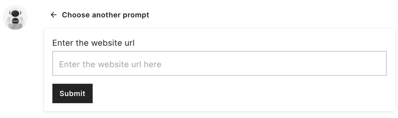 URL widget