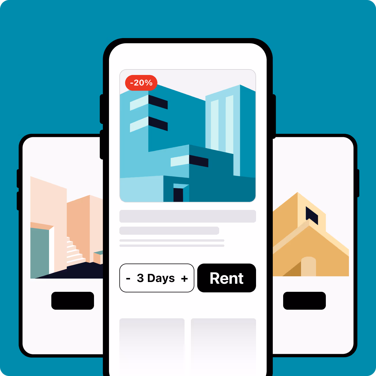 Mobile template to quickly launch your marketplace idea