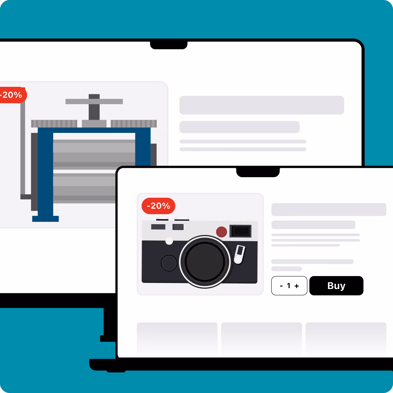Web template to quickly launch your eCommerce template