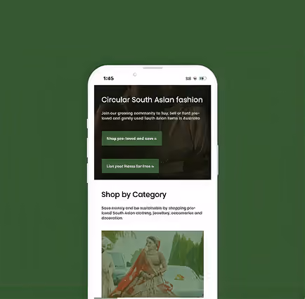 Kifaayat Mobile App on green background
